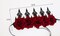 Rose Red Rose Flower Crown Woodland Hair Wreath Festival Headband
